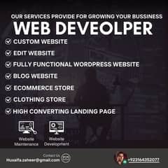Website Deveolpment If You want To build a Website Contact Us