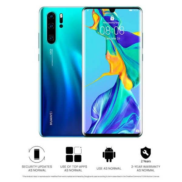 huawei p30 pro 10by10 condition non-pta 0