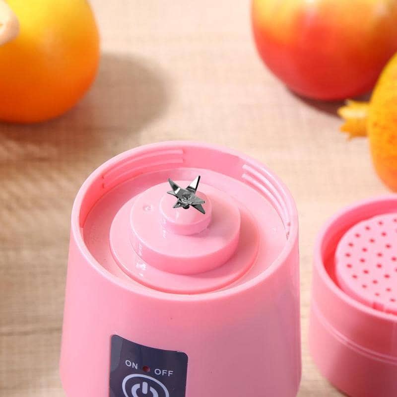 6 Blades USB Charger Portable Juice Blender Juicer 1