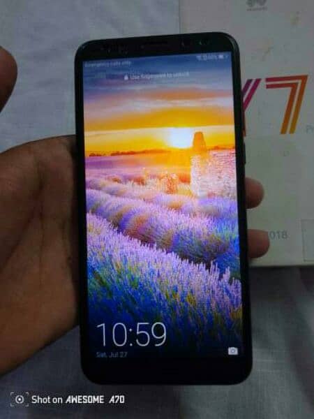 huawei y7 prime 2018 in good condition 1