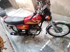 Honda cg 125 fit bike total orginal all Punjab number