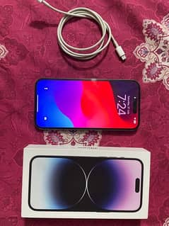 IPhone 14 Pro Max jv with box urgent sell