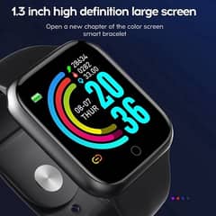 D20 Smart Watch, a cutting-edge fitness tracker with a color screen