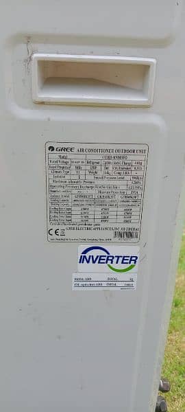 Gree Dc inverter 4 ton only outer unit 2