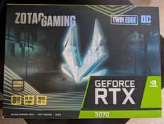 Geforce Rtx 3070 twin edge OC edition