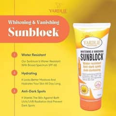 whitening skin block SPF 60 for all skin type