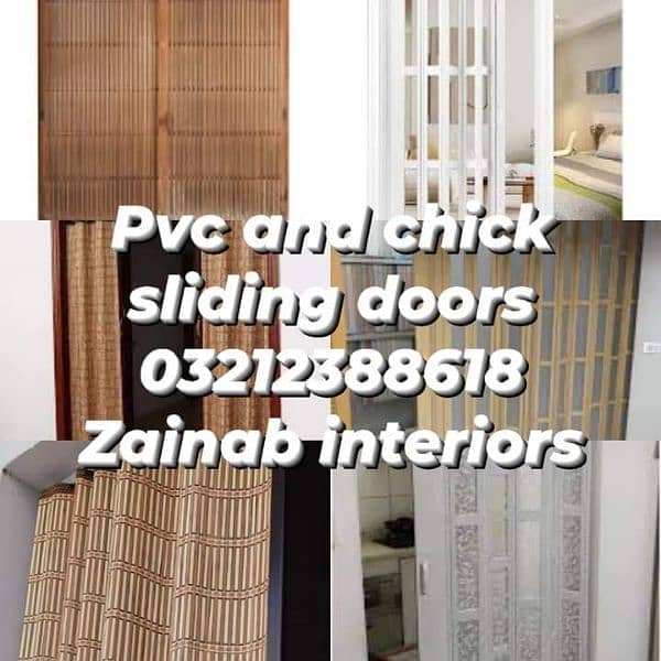 pvc and chick sliding doors 0