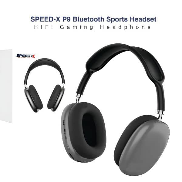 P9 Wireless Bluetooth Headphones – Random Colors 1