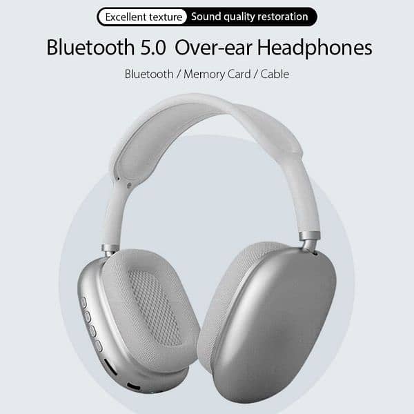 P9 Wireless Bluetooth Headphones – Random Colors 2