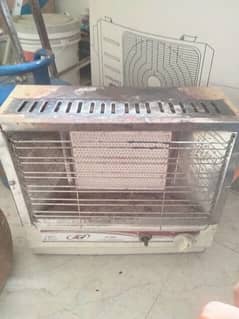 gas heater with long gas pipe