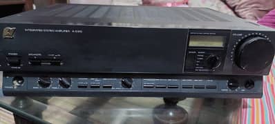 sansui 4 channel 110v with adapter amplifier