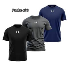 Packs of 3 Men's Gym T-shirts