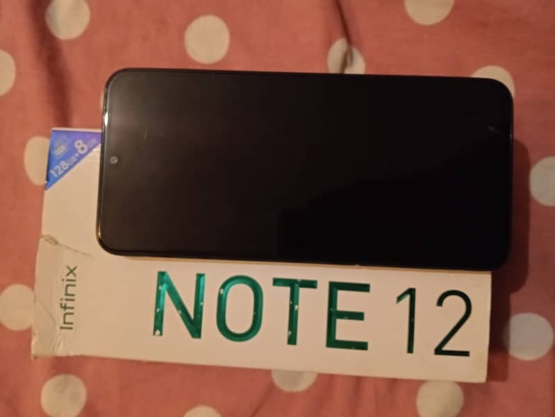 Infinix note 12 g96 full box 0