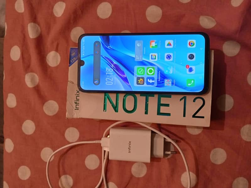 Infinix note 12 g96 full box 2