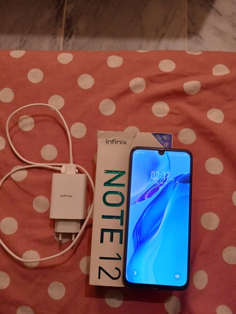 Infinix note 12 g96 full box 6