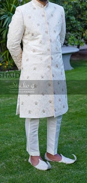 i want to sale my sherwani 1 time used only 2 hour brand new condition 0