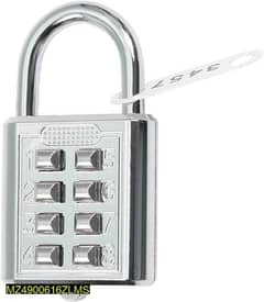 8 digit combination lock