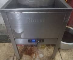 Rinnai Deep Fryer 6 Tubes 3 Racks