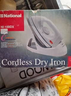 national cordless iron