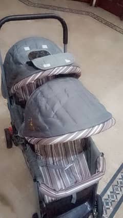 Junior Twin Baby Pram/Stroller Imported Sale for best Price