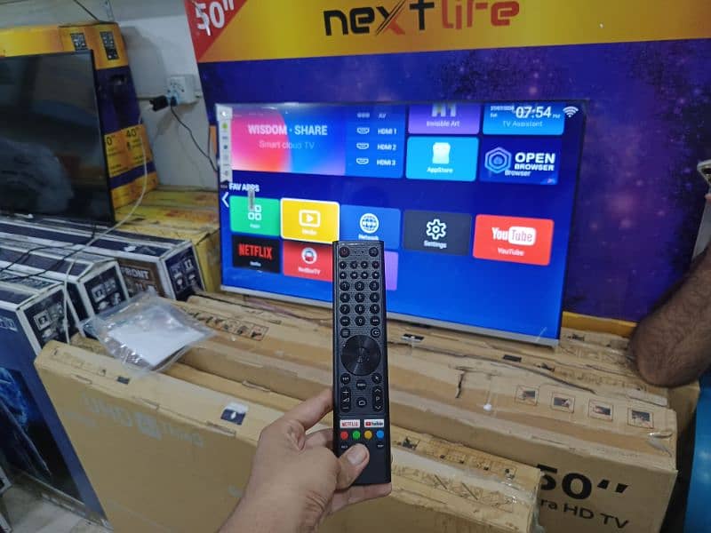 43 InCh - Samsung LED TV 4K UHD box pack call. 03004675739 2