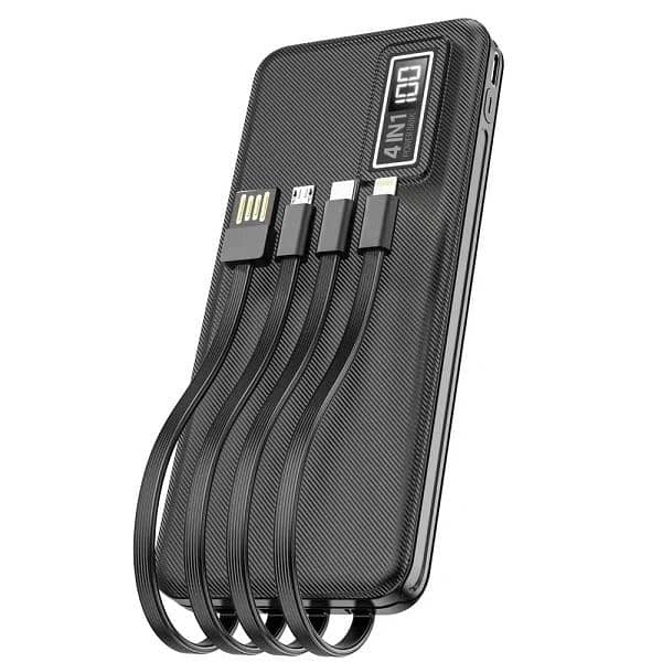 Aspor A300 Power Bank Original 10000mah  Battery 4 In1 Power Bank Blck 0