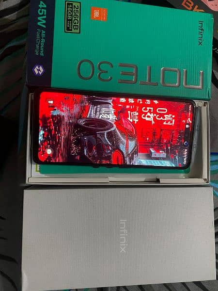 infinix Note 30 16+256Gb lush condition 10/10 no open repair 0