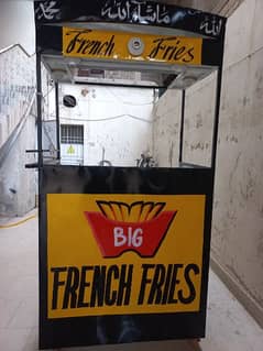 Fries Cart with all machinery and equipment