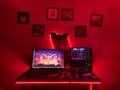 Gaming pc with full setup 0