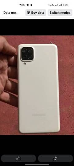 Samsung galaxy A12 6 GB 128 GB side fingerprint only mobile
