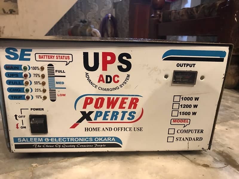 desi ups 1500 wlt not opn no rapir home usd 1