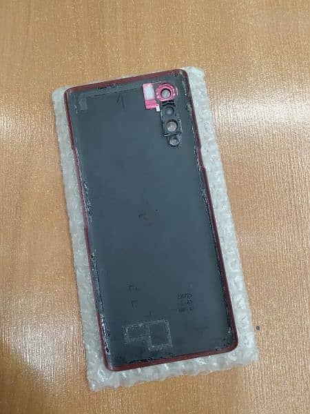 Original Parts LG Velvet Pink Red ( Back Glass , Battery, SIM Tray  ) 1