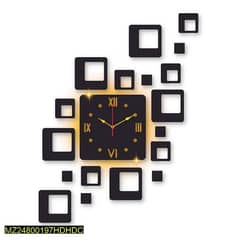 Wall Clock With Light