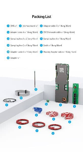 JK Smart inverter BMS 24v 48v 100A 1A balance charge peak 200A Current 8