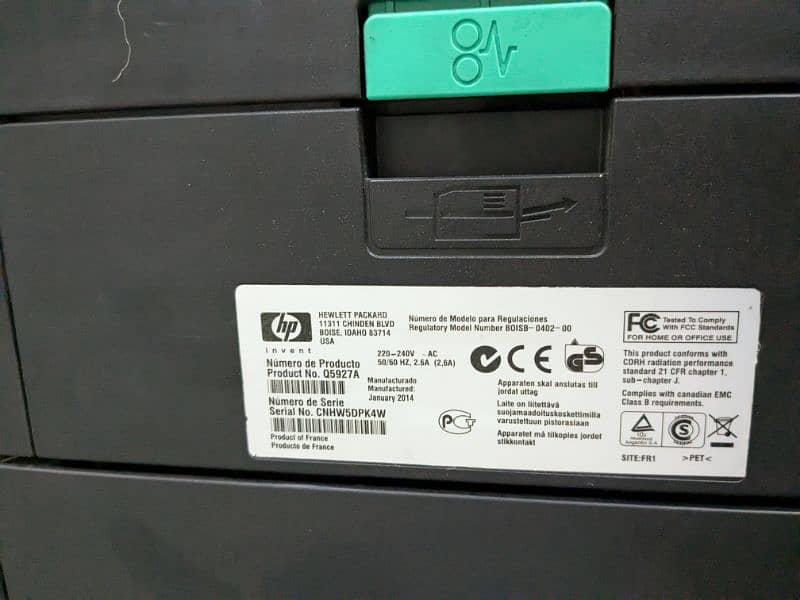 HP laserjet printer 400. total original 1