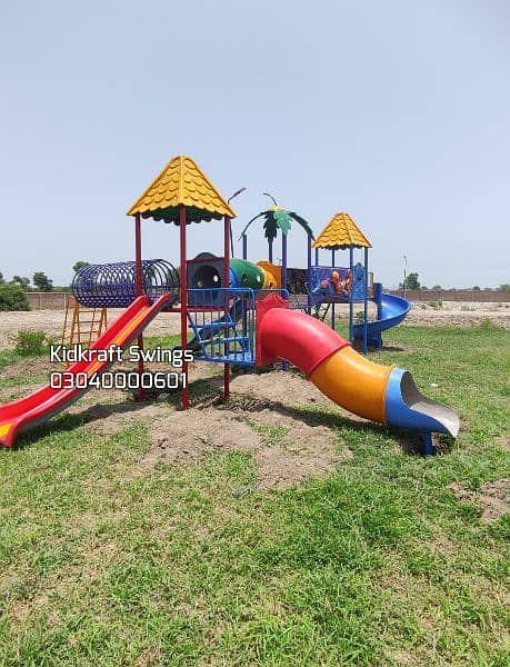 Kids Slide, Swings, Jungle gym, hanging bar, toys, Jhula, rides 11