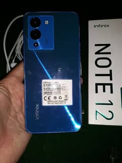Infinix Note 12 G96 8+5 Gb ram . . 128Gb Complete box
