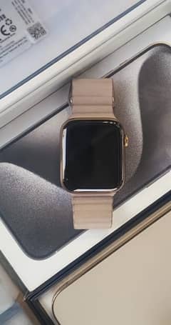 APPLE WATCH SERIES 5 Stainless Steel Gold ( Brand New Kit)