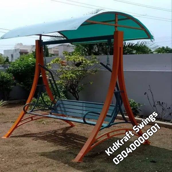 kids Slide/Swings/Kids rides/jhula/Spring rider/jungle gym/gazebo/bar 5