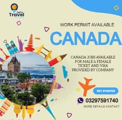 Jobs In Canada /Work visa/jobs Available/Male & female Staff Required