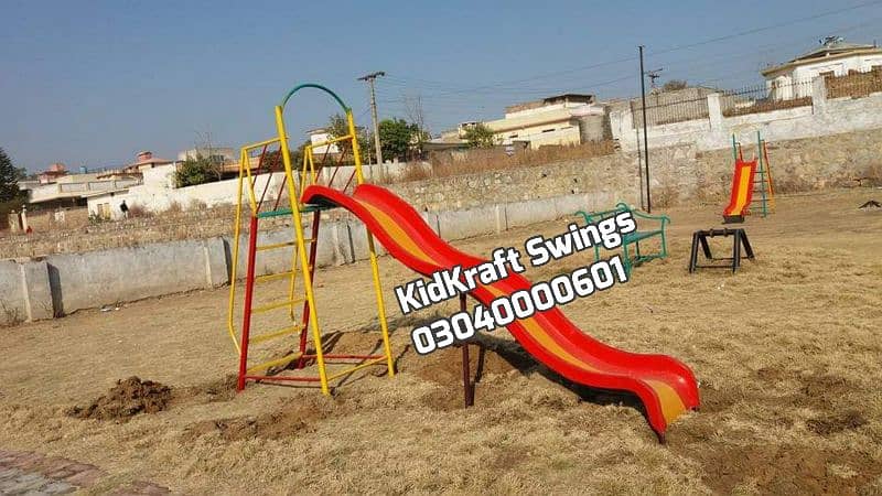 Slide, Gazeebo, Jungle gym, Rope Ladder, Basketball hoop, Football net 9