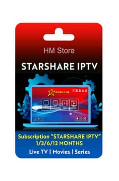 STARSHARE IPTV +923025083061
