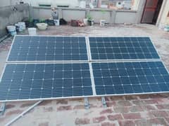 4 Solar plates and PV wire for sale