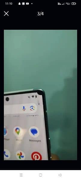 google pixel 6pro non pta 12.128 gb Halka dot hai mob mein 2