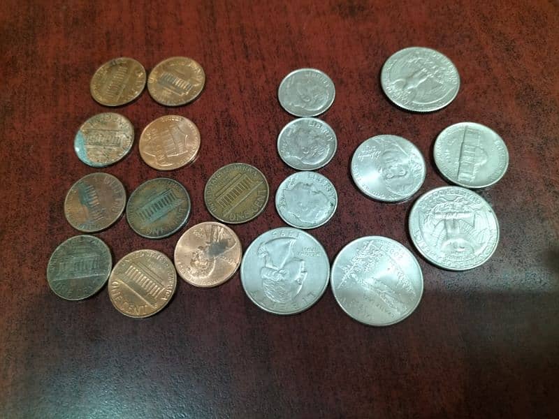 Antique Coins and others pounds Dollar 5