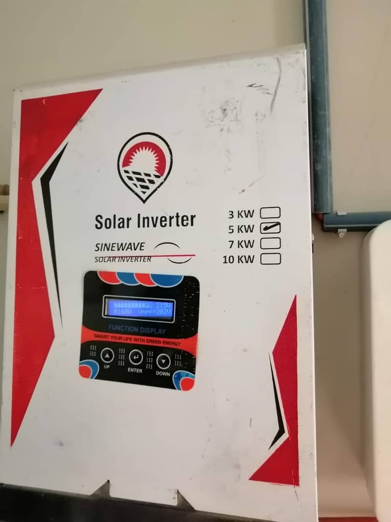 Local 7kw OFF_Grid Solar Inverter Only one month Used(Due to buy 10kw) 1