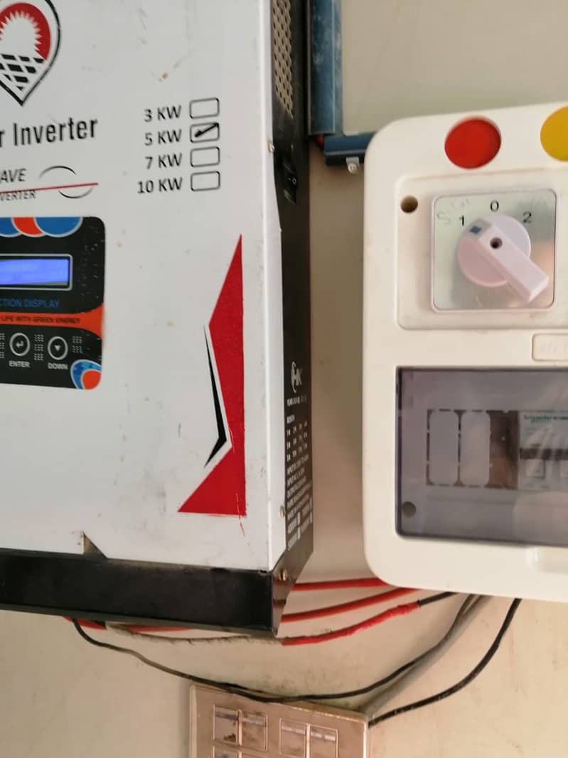 Local 7kw OFF_Grid Solar Inverter Only one month Used(Due to buy 10kw) 2