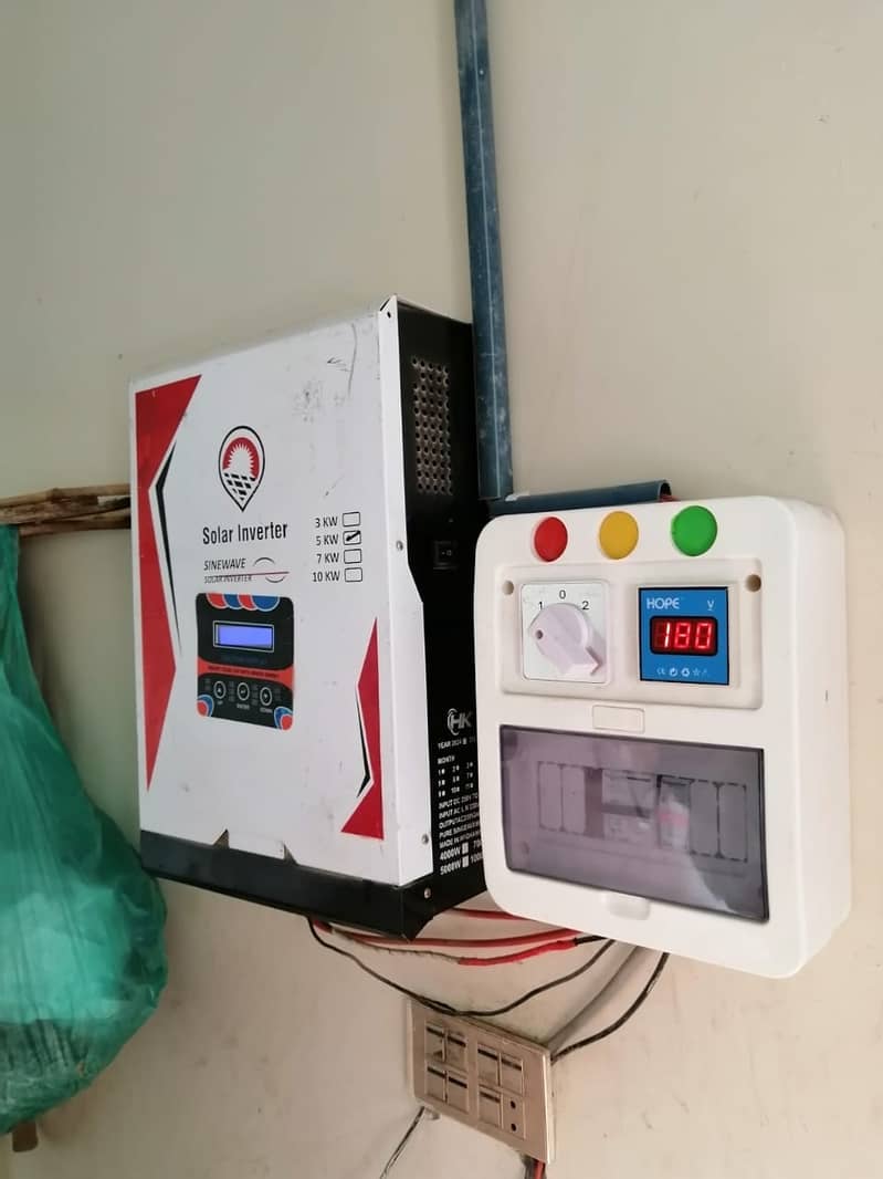 Local 7kw OFF_Grid Solar Inverter Only one month Used(Due to buy 10kw) 3