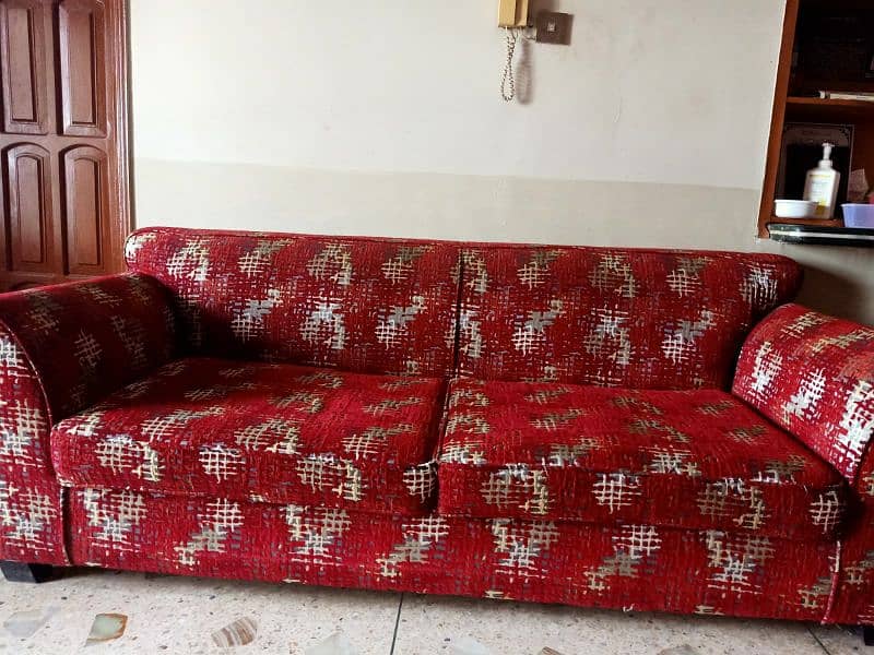 sofa set 7 seater with table 2