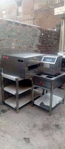 Fryer Hotplate gas grill commercial pizza oven SB Kitchen Engineering 10